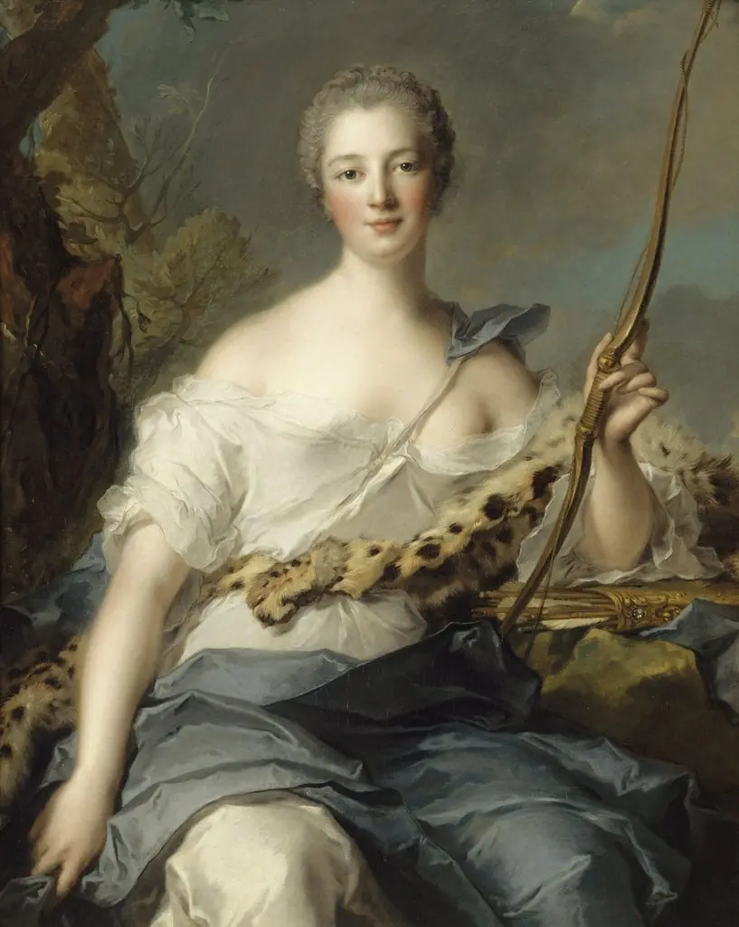 Jeanne-Antoinette Poisson, Marquise de Pompadour, by Jean-Marc Nattier