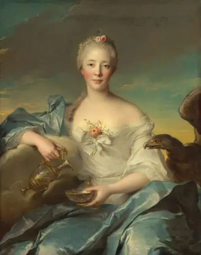 Madame Le Fèvre de Caumartin as Hebe, by Jean-Marc Nattier