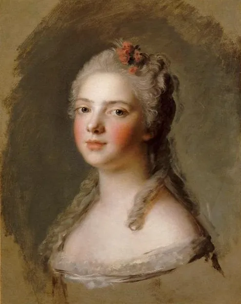 Marie Adélaïde of France (1732–1800), daughter of Louis XV, by Jean-Marc Nattier, oil, 1750