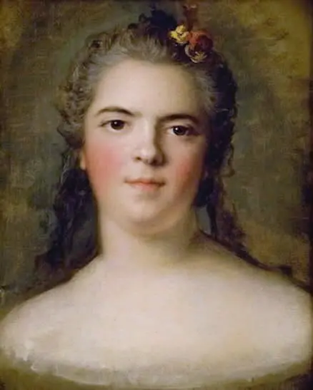 Portrait of Louise-Élisabeth de France, Louis XV's Daughter "Mme Infante", by Jean-Marc Nattier