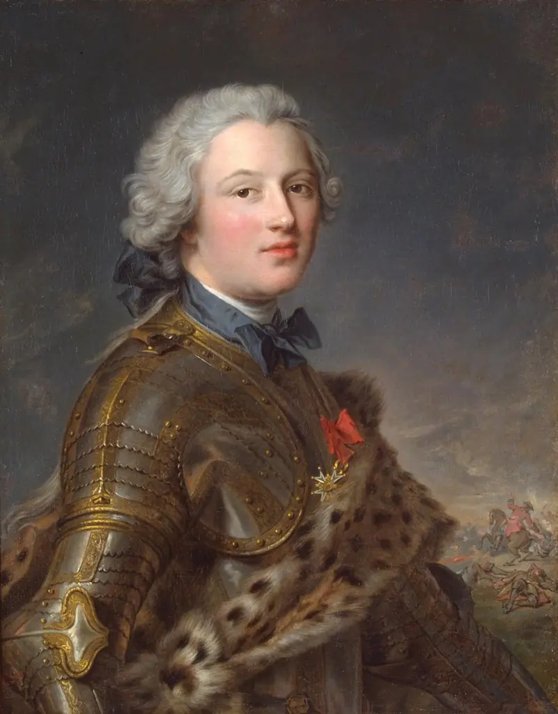 Portrait of Pierre-Victoire, Baron of Besenval, by Jean-Marc Nattier