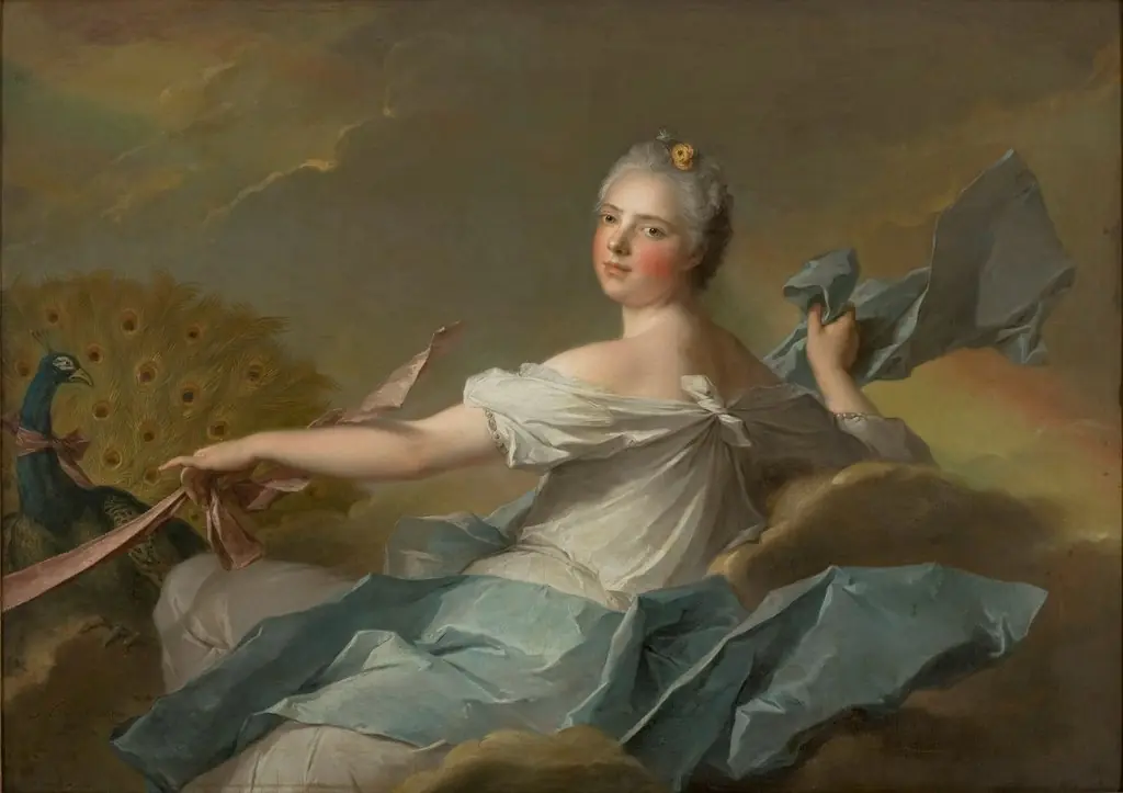 Princess Marie Adélaïde of France - The Air, by Jean-Marc Nattier