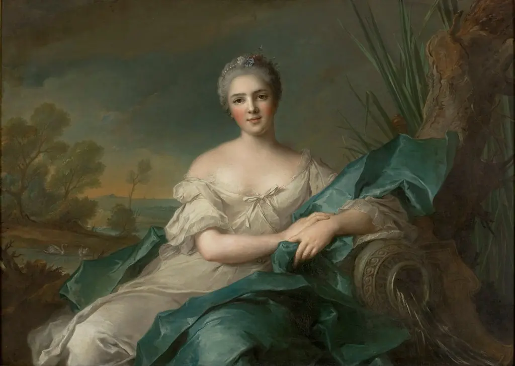 Princess Victoire of France - The Water, by Jean-Marc Nattier