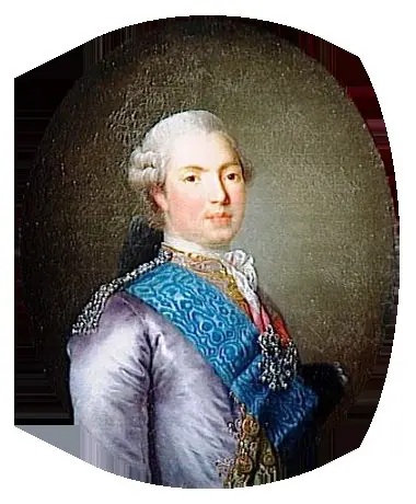 Portrait of the comte de Provence (1755-1824), by Jean-Martial Frédou