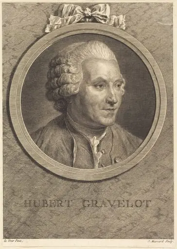 Hubert Gravelot, by Jean Massard