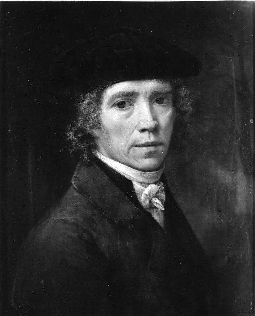 Self-portrait, by Jean-Michel Grobon