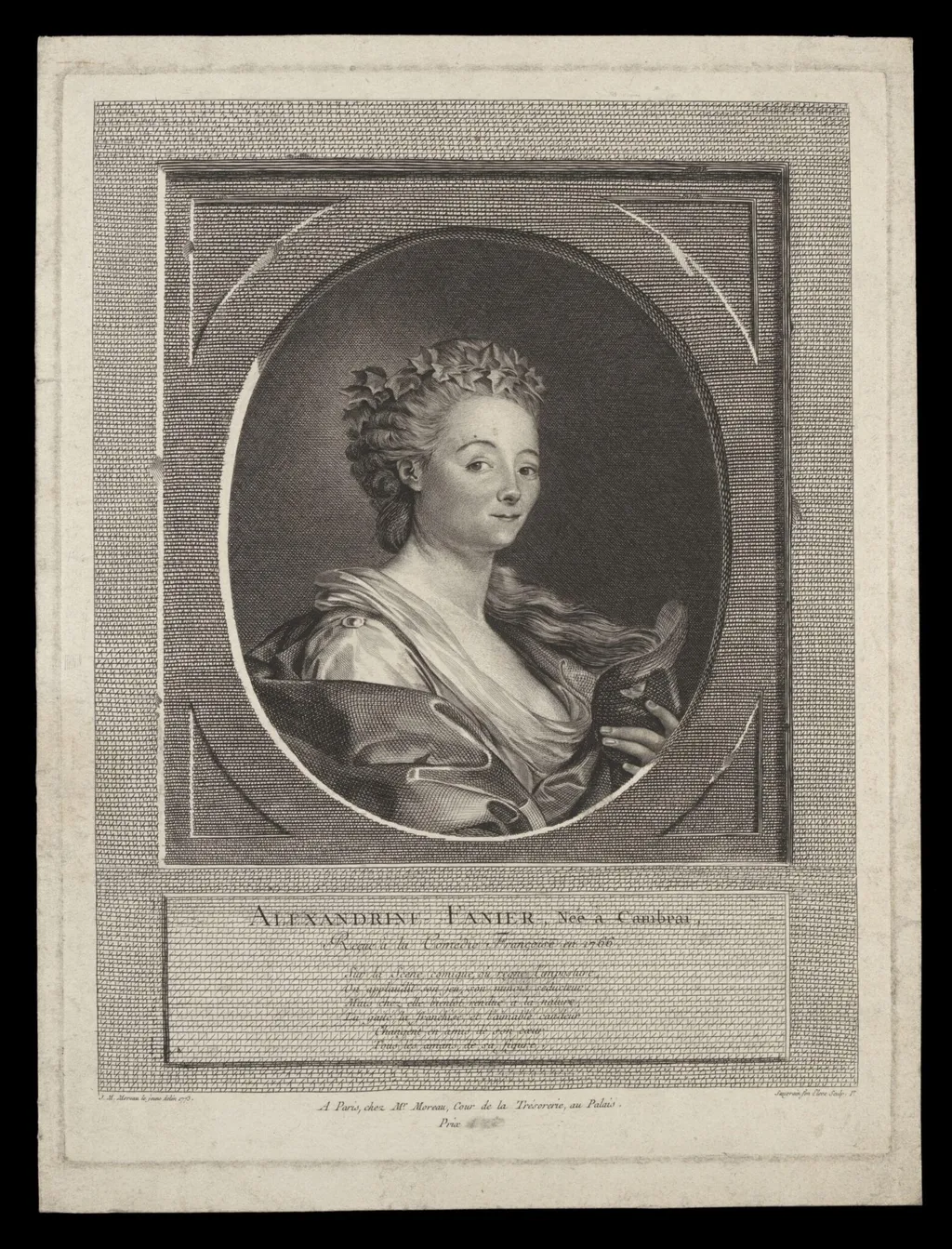 H Beard Print Collection, by Jean-Michel Moreau, 1773