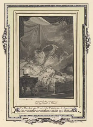 La Famine par l'ordre de Ceres ..., by Jean-Michel the Younger Moreau