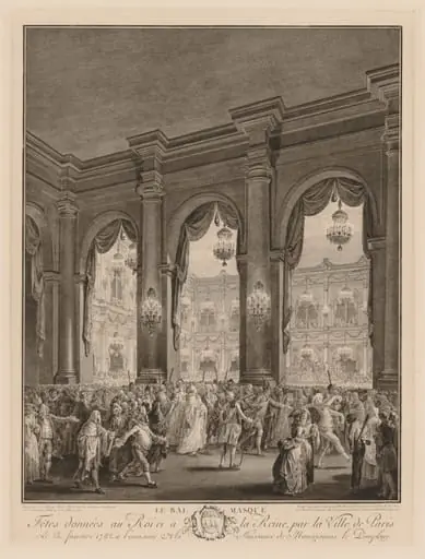 The Masked Ball, by Jean-Michel the Younger Moreau