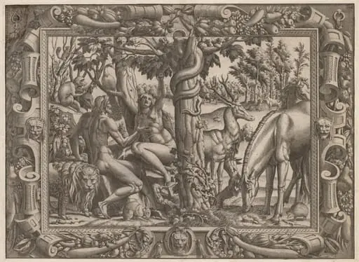 The Temptation of Eve, by Jean Mignon