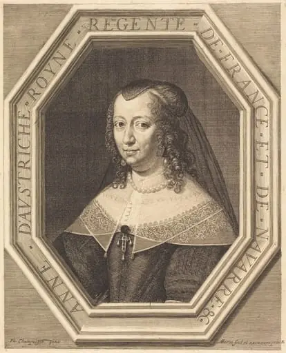 Anne of Austria, by Jean Morin