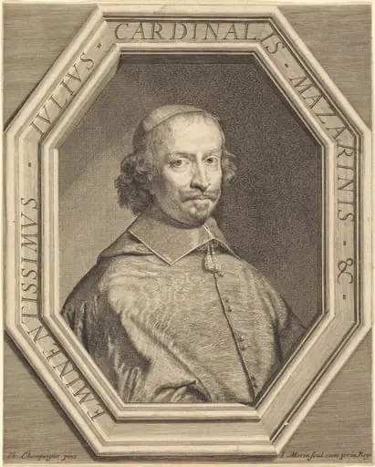 Cardinal Mazarin, by Jean Morin
