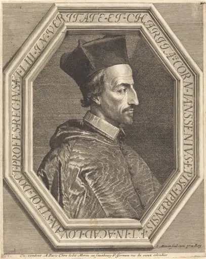 Corneille Jansenius, Bishop of Ypres, by Jean Morin