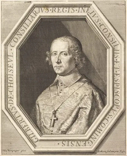 Gilbert de Choiseul du Plessis Praslin, by Jean Morin