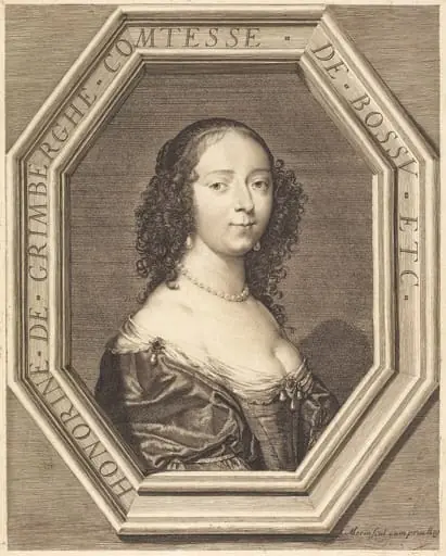 Honorine Grimberge, comtesse de Bossu, by Jean Morin