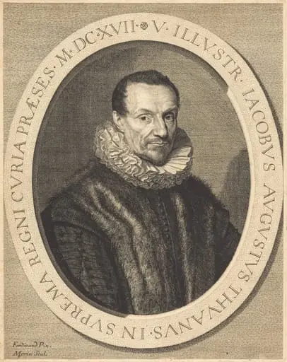 Jacques Auguste de Thou, by Jean Morin