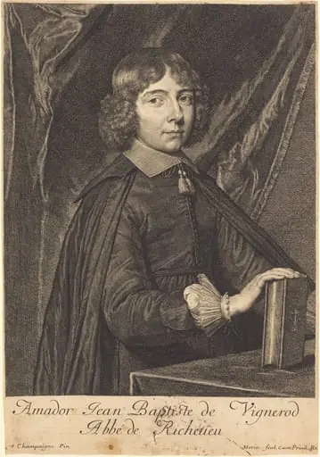 Jean Baptiste Amidor Vignerod, by Jean Morin