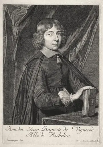 Jean Baptiste de Vignerod, by Jean Morin