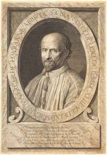 Jean du Verger de Hauranne, by Jean Morin
