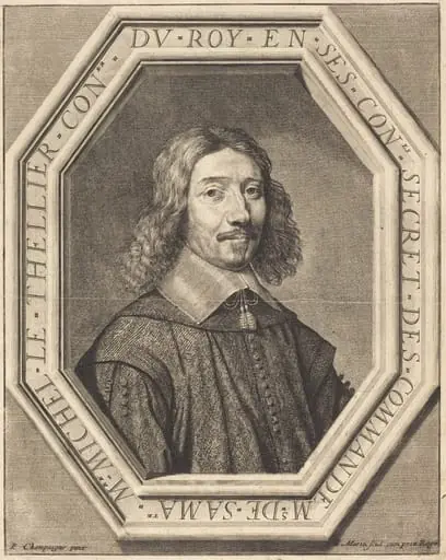 Michel le Tellier, by Jean Morin