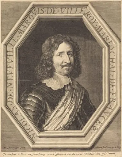 Nicholas de Neufville, marquis de Villeroy, by Jean Morin
