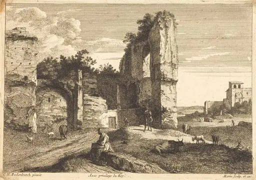 Old Woman Seated, by Jean Morin