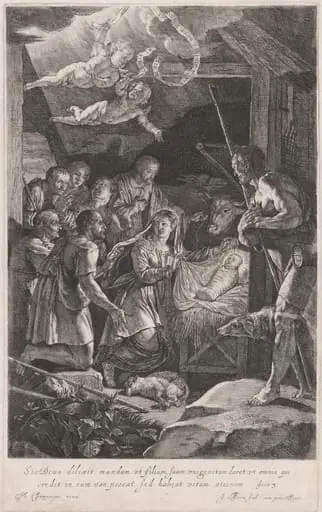 The Adoration of the Shepherds, by Jean Morin
