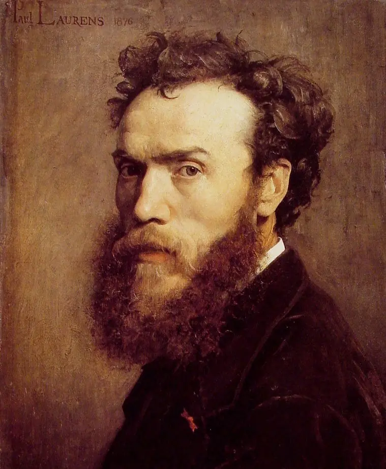 Self-portrait, by Jean-Paul Laurens
