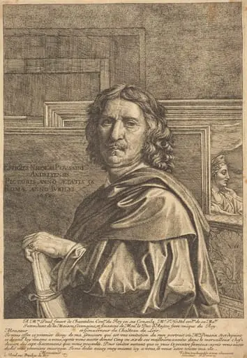 Nicolas Poussin, by Jean Pesne