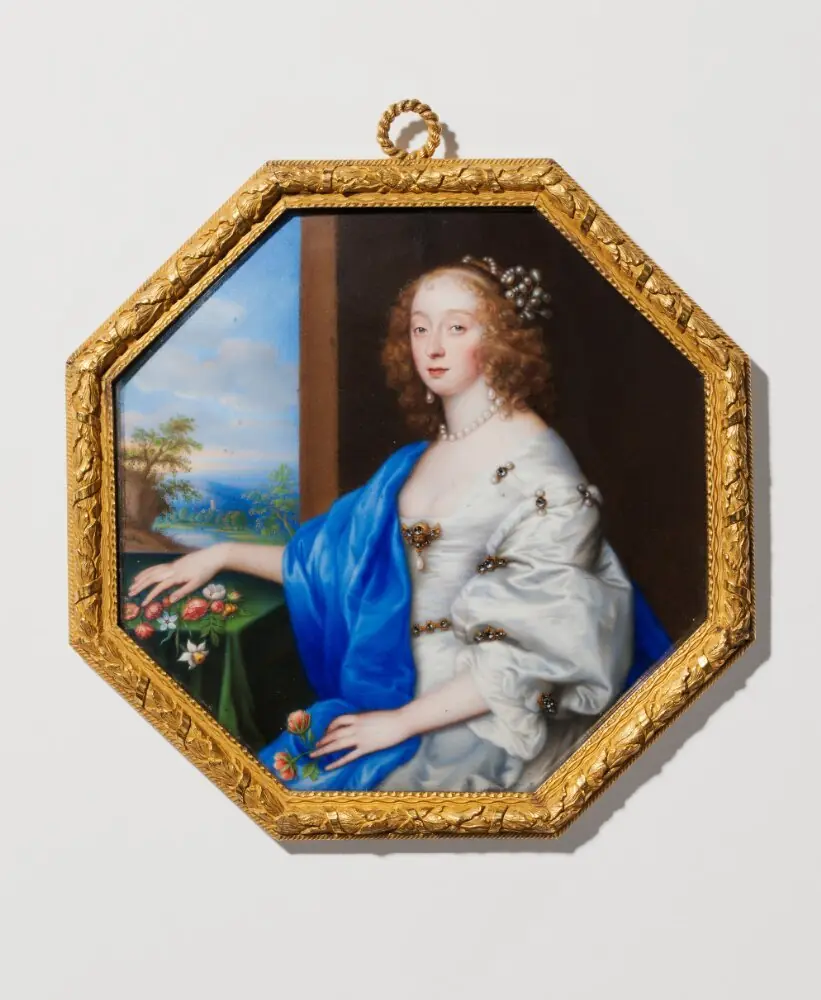 Mary Villiers, Duchess of Richmond and Lennox, by Jean Petitot