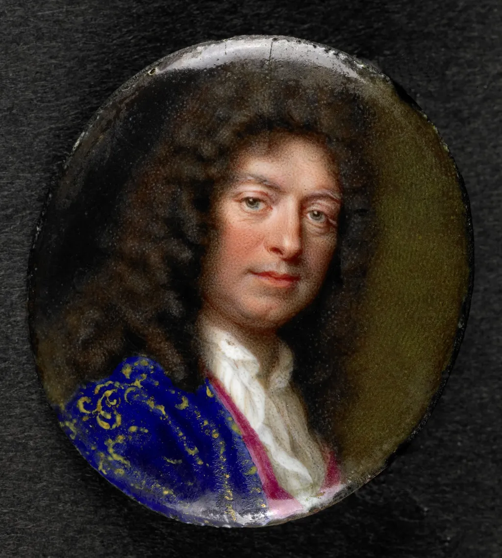 Portret van een man, by Jean Petitot, copper, 1650