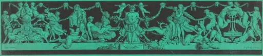 A Bacchanale with Egyptian and Classical Figures, by Jean-Philippe-Guy le Gentil Paroy Comte de