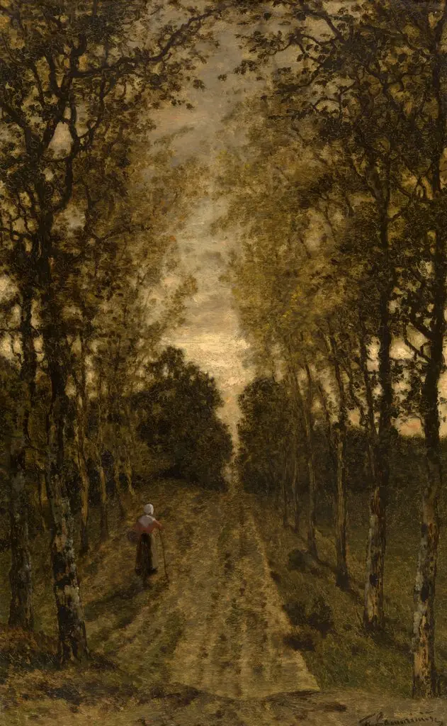 A Path near Putte, by Jean Pierre François Lamorinière