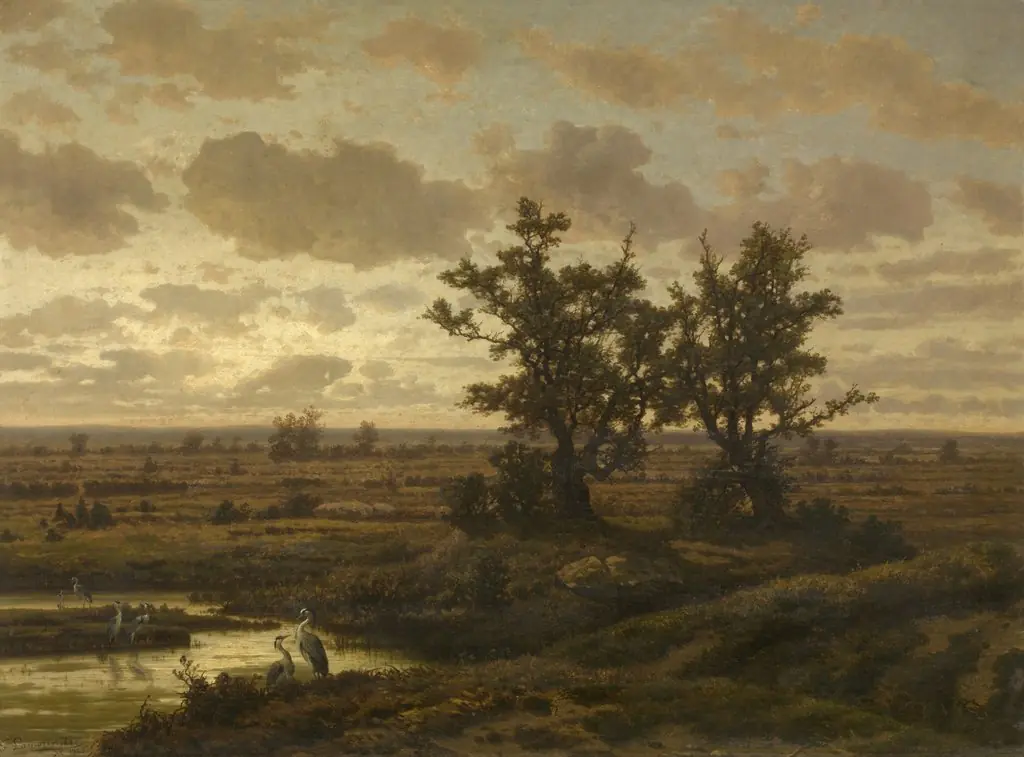 Fen in the Kempen, by Jean Pierre François Lamorinière