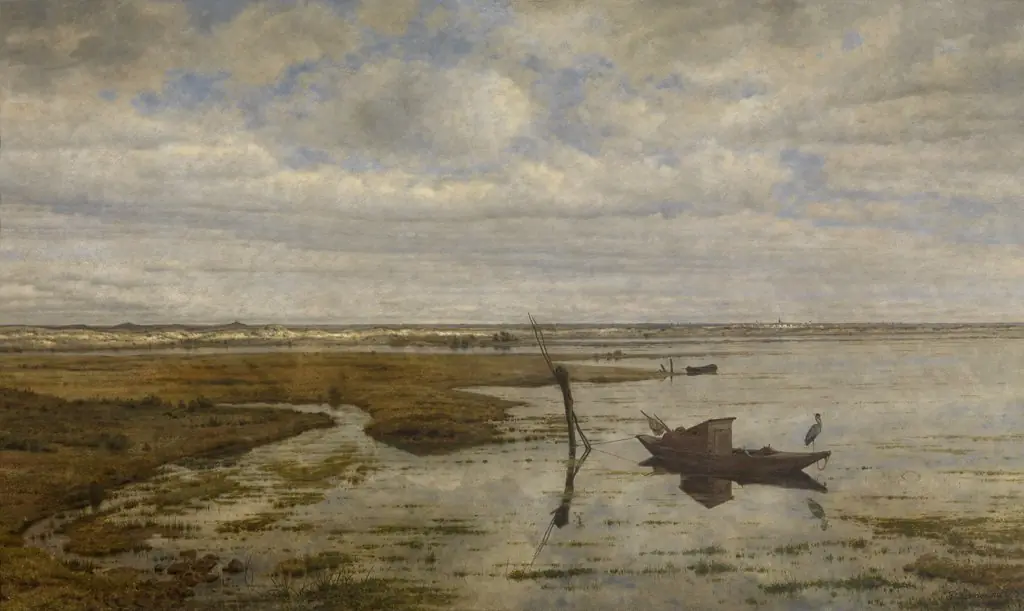 Marsh near Putte, by Jean Pierre François Lamorinière