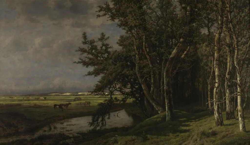 Prinsenvijver on the Isle of Walcheren, by Jean Pierre François Lamorinière