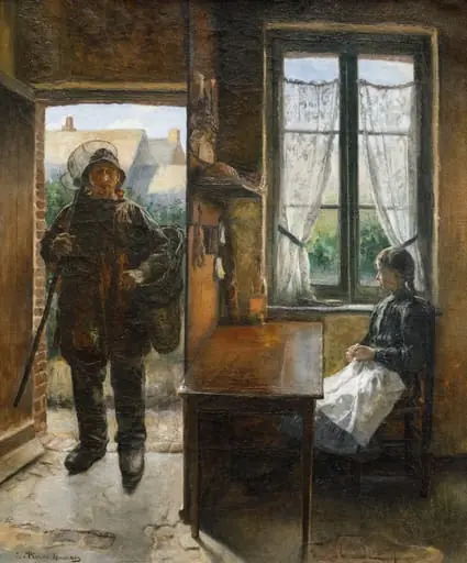 După muncă, by Jean-Pierre Laurens, 1850