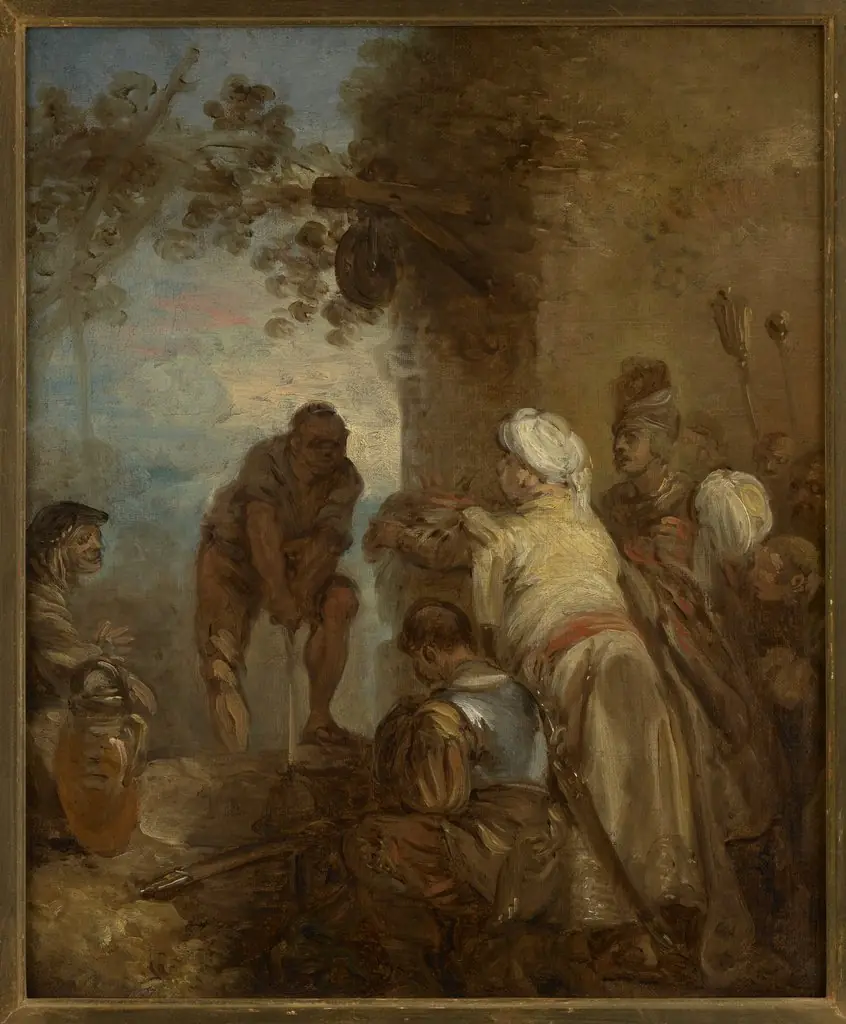 Piast Being Elected as the King, by Jean-Pierre Norblin de La Gourdaine