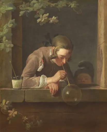 Soap Bubbles, by Jean Siméon Chardin