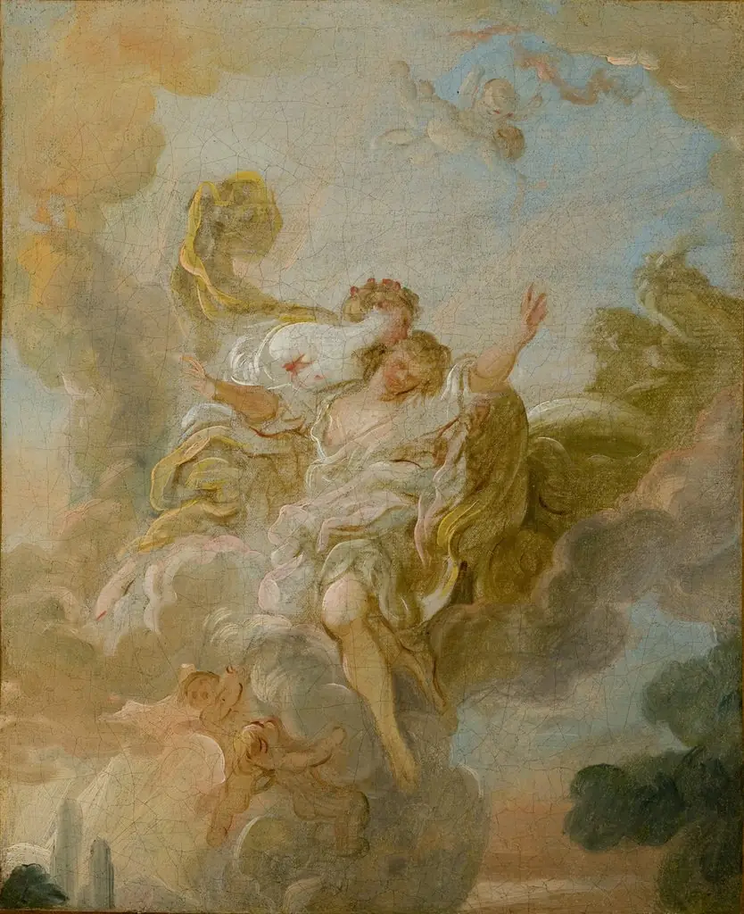 Allegorical Figures, by Jean-Simon Berthélemy