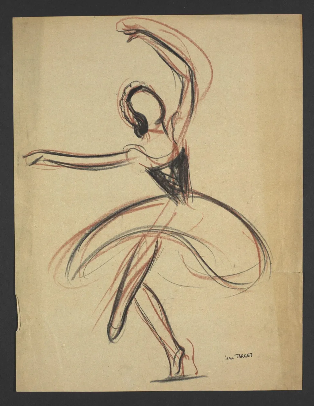 Untitled, by Jean Target, 1950