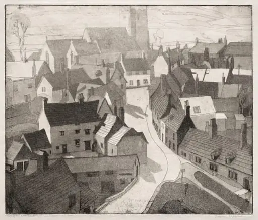 Corfe, Dorset, by Jean Ulen