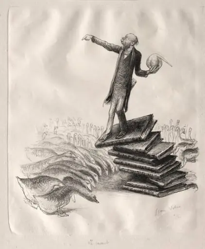 The Savant, by Jean Veber