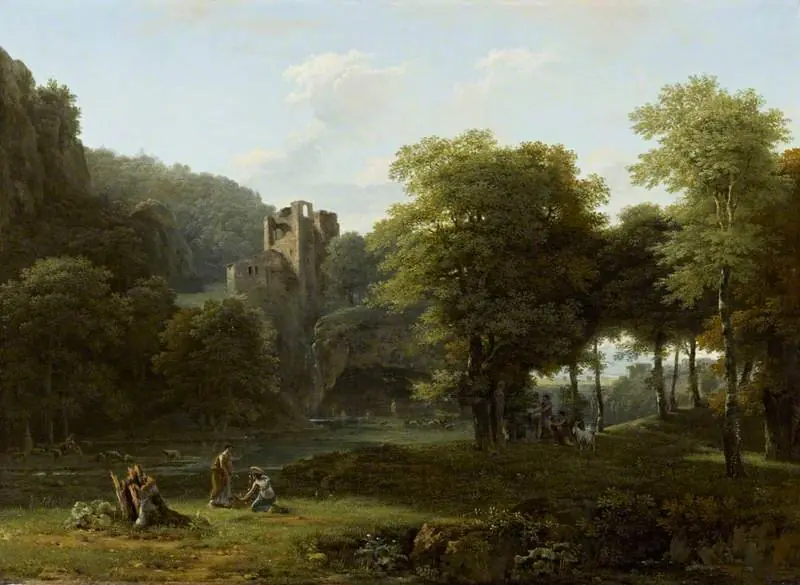 Classical Landscape, by Jean-Victor Bertin