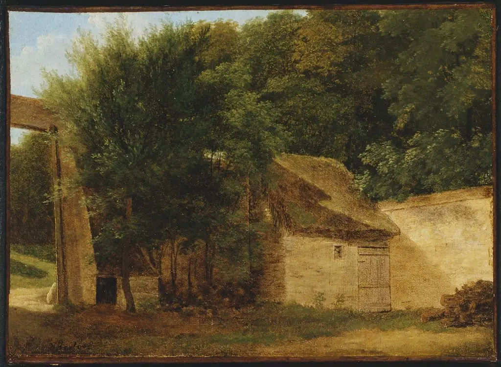 Entrance to the Park at Saint-Cloud, by Jean-Victor Bertin