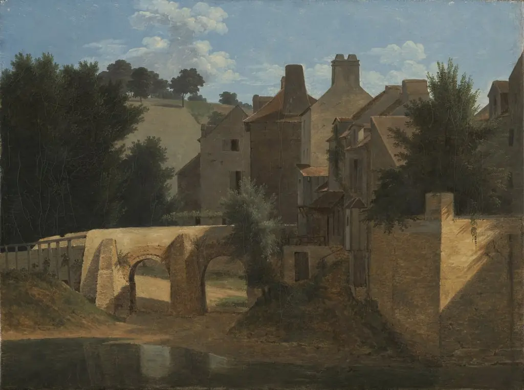 View in the Île-de-France, by Jean-Victor Bertin