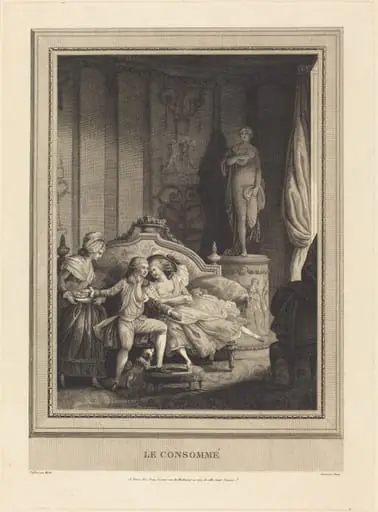 Le consomme, by Jeanne Deny