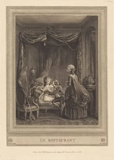 Le restaurant, by Jeanne Deny