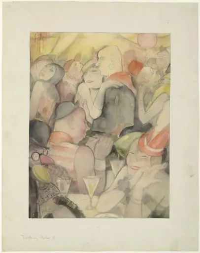 Untitled, by Jeanne Mammen