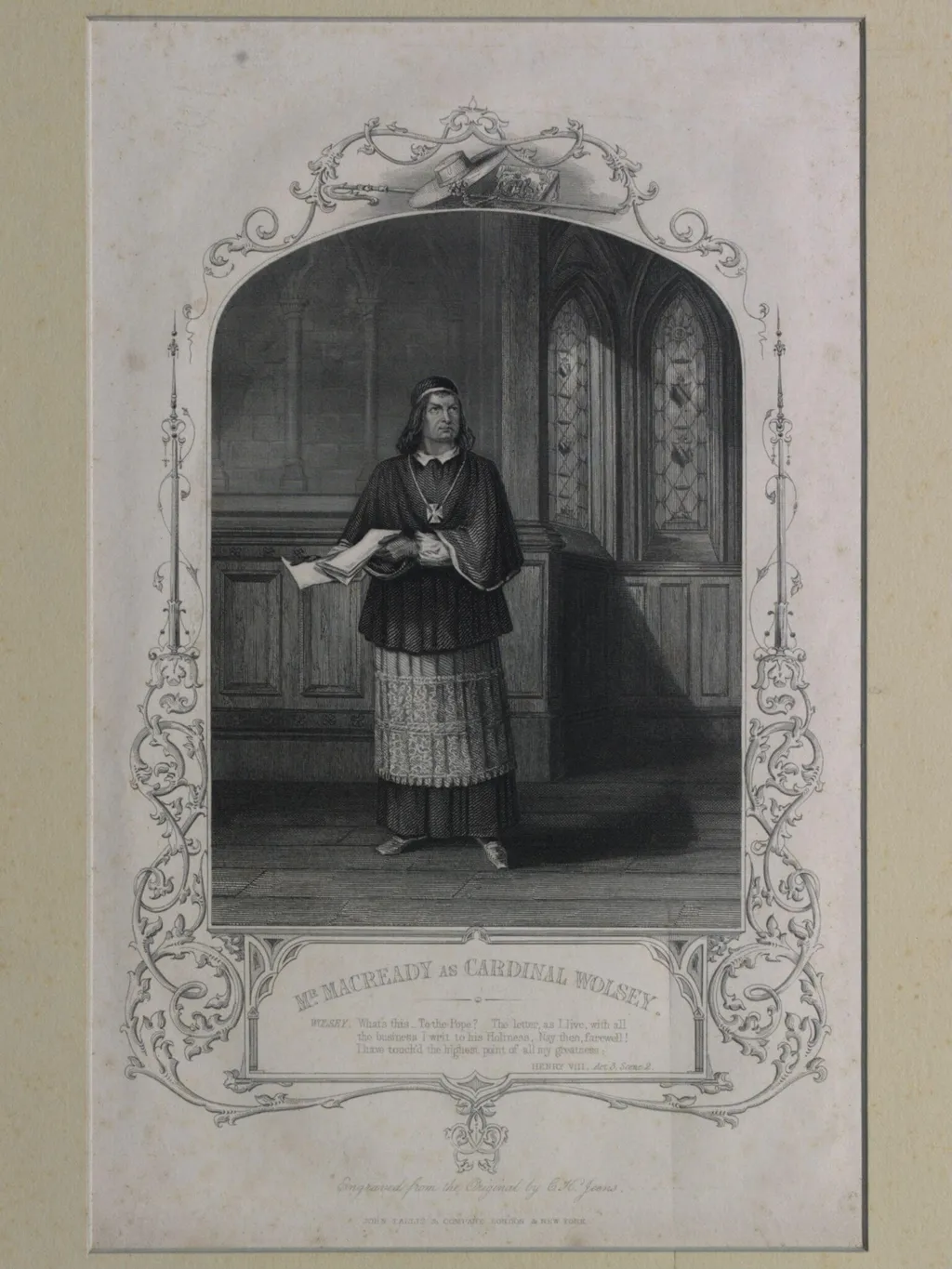 H Beard Print Collection, by Jeens, C., 1850